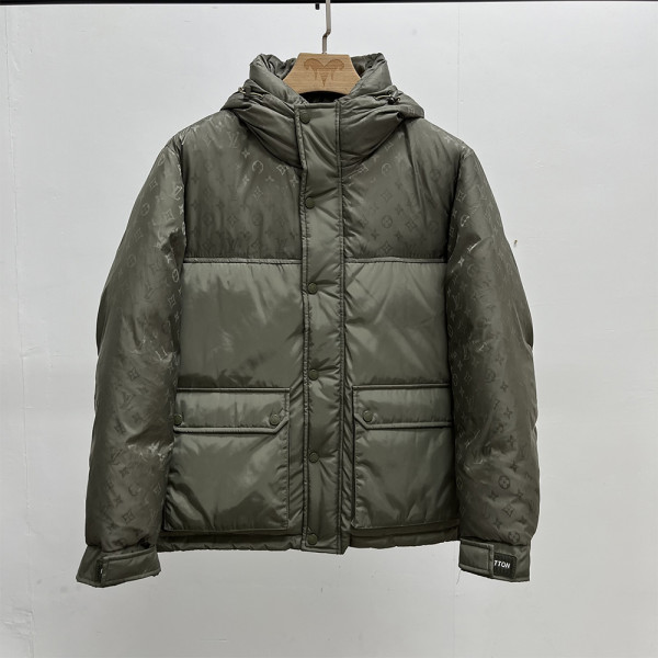 Louis Vuitton, Monogram, Men's Jacket, Khaki