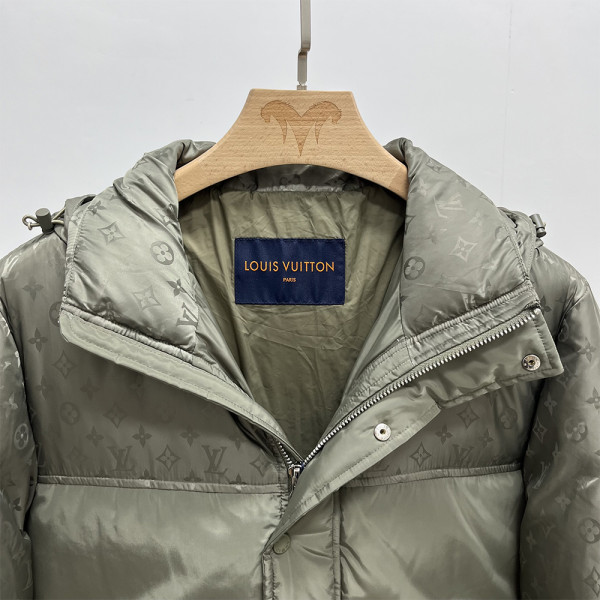 Louis Vuitton, Monogram, Men's Jacket, Khaki