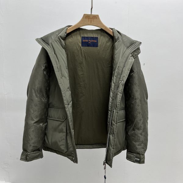 Louis Vuitton, Monogram, Men's Jacket, Khaki