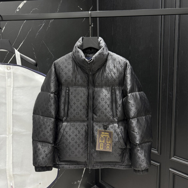 Louis Vuitton, Monogram, Men's Jacket, Black