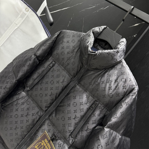 Louis Vuitton, Monogram, Men's Jacket, Black