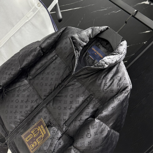 Louis Vuitton, Monogram, Men's Jacket, Black