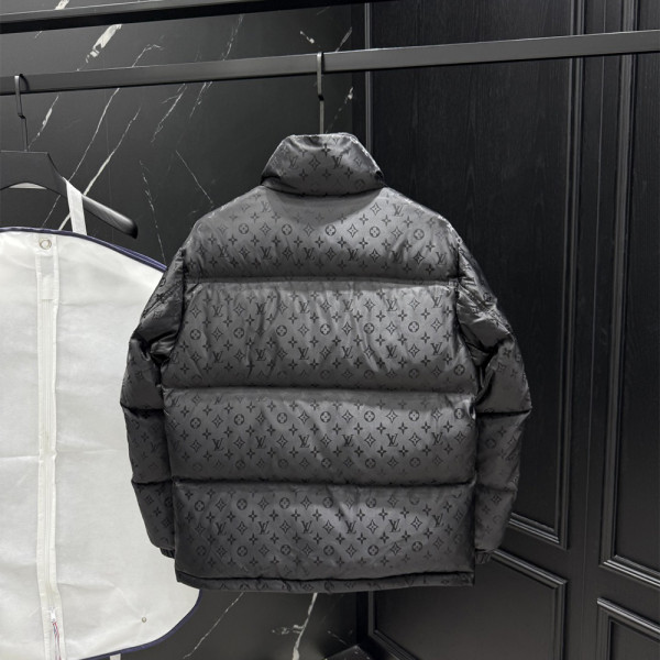 Louis Vuitton, Monogram, Men's Jacket, Black