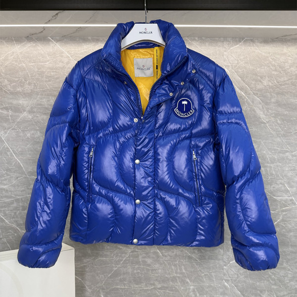 Moncler x Palm Angels, Haunani, Men's Jacket, Blue