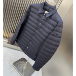 Moncler, Bourdon, Men's Jacket, Navy
