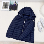 Moncler, Barbel, Women's Jacket, Navy