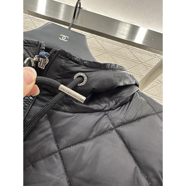 Moncler, Diamond Quilted, Women's Jacket, Black