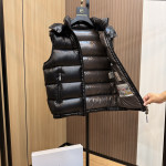 Moncler, Men's Vest, Black