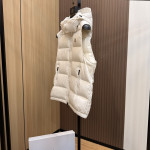 Moncler, Heren Bodywarmer, Wit