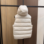 Moncler, Heren Bodywarmer, Wit