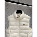 Moncler, Contrin, Heren Bodywarmer, Beige