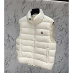 Moncler, Contrin, Heren Bodywarmer, Beige