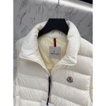 Moncler, Contrin, Heren Bodywarmer, Beige
