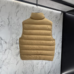 Moncler, Contrin, Men's Vest, Camel