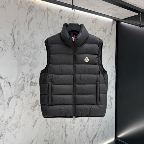 Moncler, Contrin, Men's Vest, Black