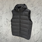 Moncler, Valmasque, Men's Vest, Black