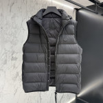 Moncler, Valmasque, Men's Vest, Black