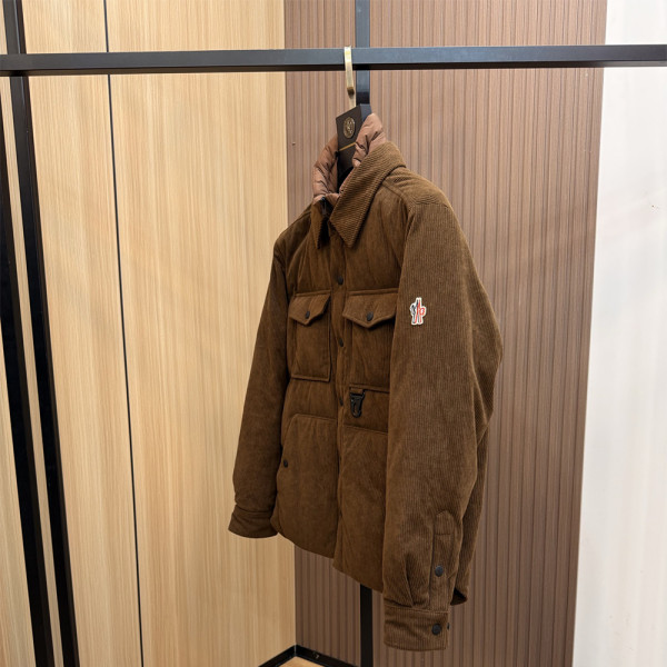 Moncler, Lech, Men's Jacket, Brown
