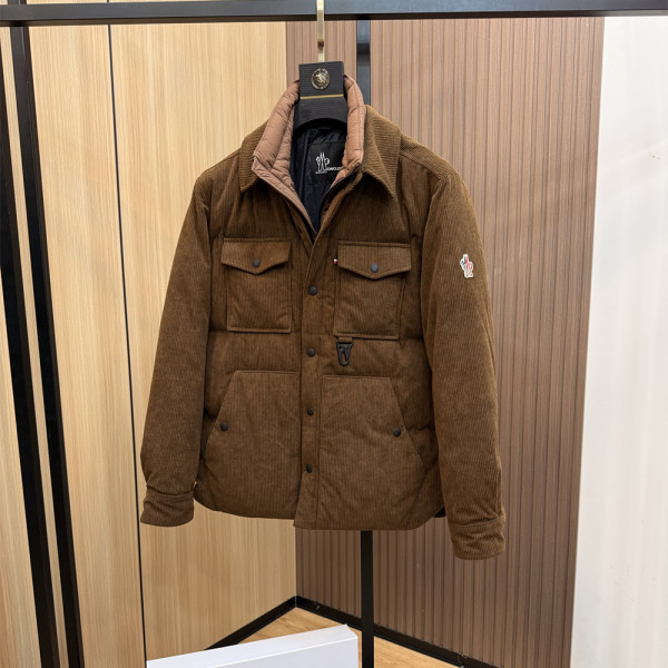 Moncler, Lech, Men's Jacket, Brown
