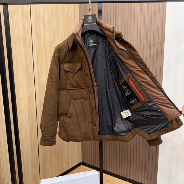 Moncler, Lech, Men's Jacket, Brown