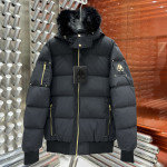 Moose Knuckles, Shearling, Men's Jacket, Black