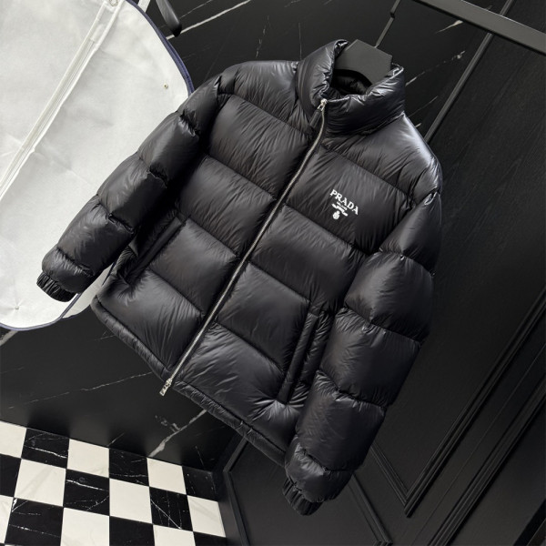 Prada, Re-Nylon, Men's Jacket, Black