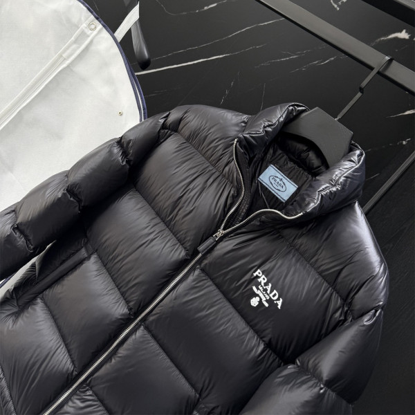 Prada, Re-Nylon, Men's Jacket, Black