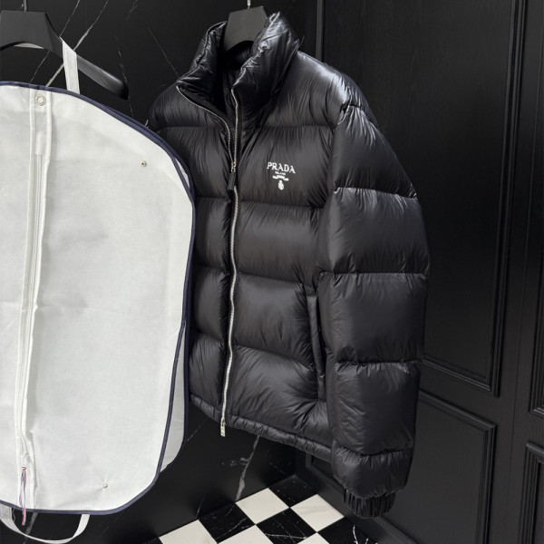 Prada, Re-Nylon, Men's Jacket, Black