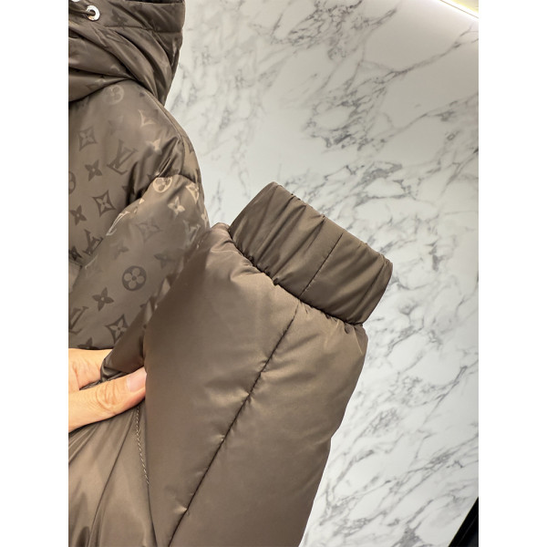 Louis Vuitton, Monogram, Men's Jacket, Brown