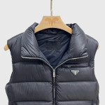 Prada, Re-Nylon, Men's Vest, Black