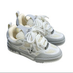 Louis Vuitton, Skate, Dames Sneakers, Wit