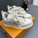 Louis Vuitton, Skate, Dames Sneakers, Wit