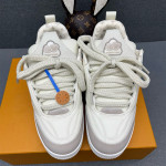 Louis Vuitton, Skate, Dames Sneakers, Wit