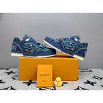 Louis Vuitton, Skate, Women's Sneaker, Navy