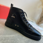 Christian Louboutin, Louis, Men's Sneaker, Black