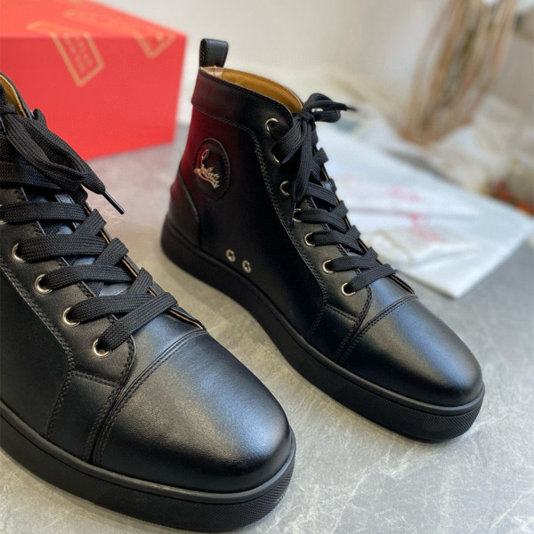 Christian Louboutin, Louis, Women's Sneaker, Black