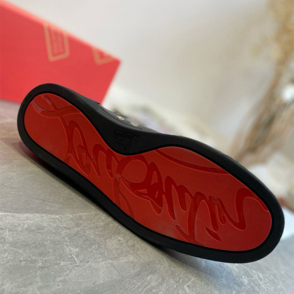 Christian Louboutin, Louis, Women's Sneaker, Black
