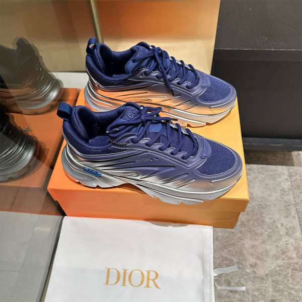 Christian Dior, B44, Men's Sneaker, Blue