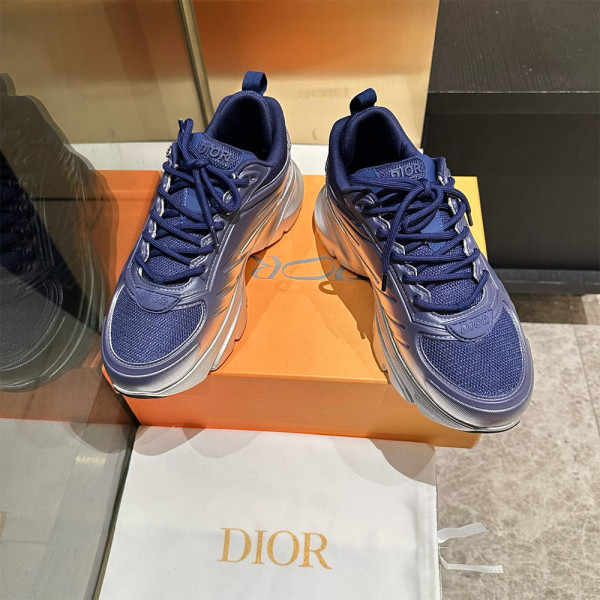 Christian Dior, B44, Men's Sneaker, Blue