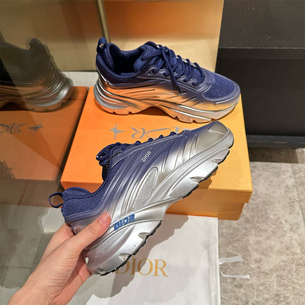 Christian Dior, B44, Men's Sneaker, Blue