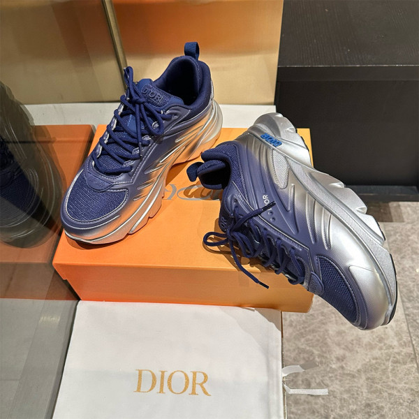 Christian Dior, B44, Men's Sneaker, Blue