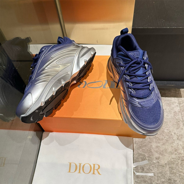 Christian Dior, B44, Men's Sneaker, Blue