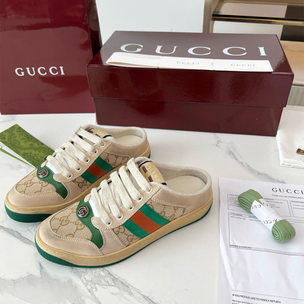 Gucci, Screener, Women's Slipper, Green