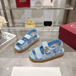 Gucci, Women's Sandal, Blue