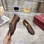Gucci, Jordaan, Women's Loafer, Brown