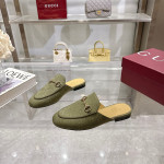 Gucci, Princetown, Women's Slipper, Khaki