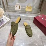 Gucci, Princetown, Women's Slipper, Khaki