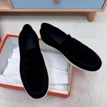 Hermes, Job, Men's Loafer, Black