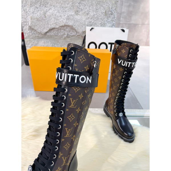 Louis Vuitton, Women's Boot, Brown