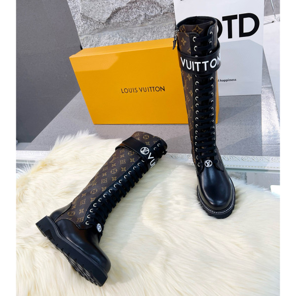 Louis Vuitton, Women's Boot, Brown